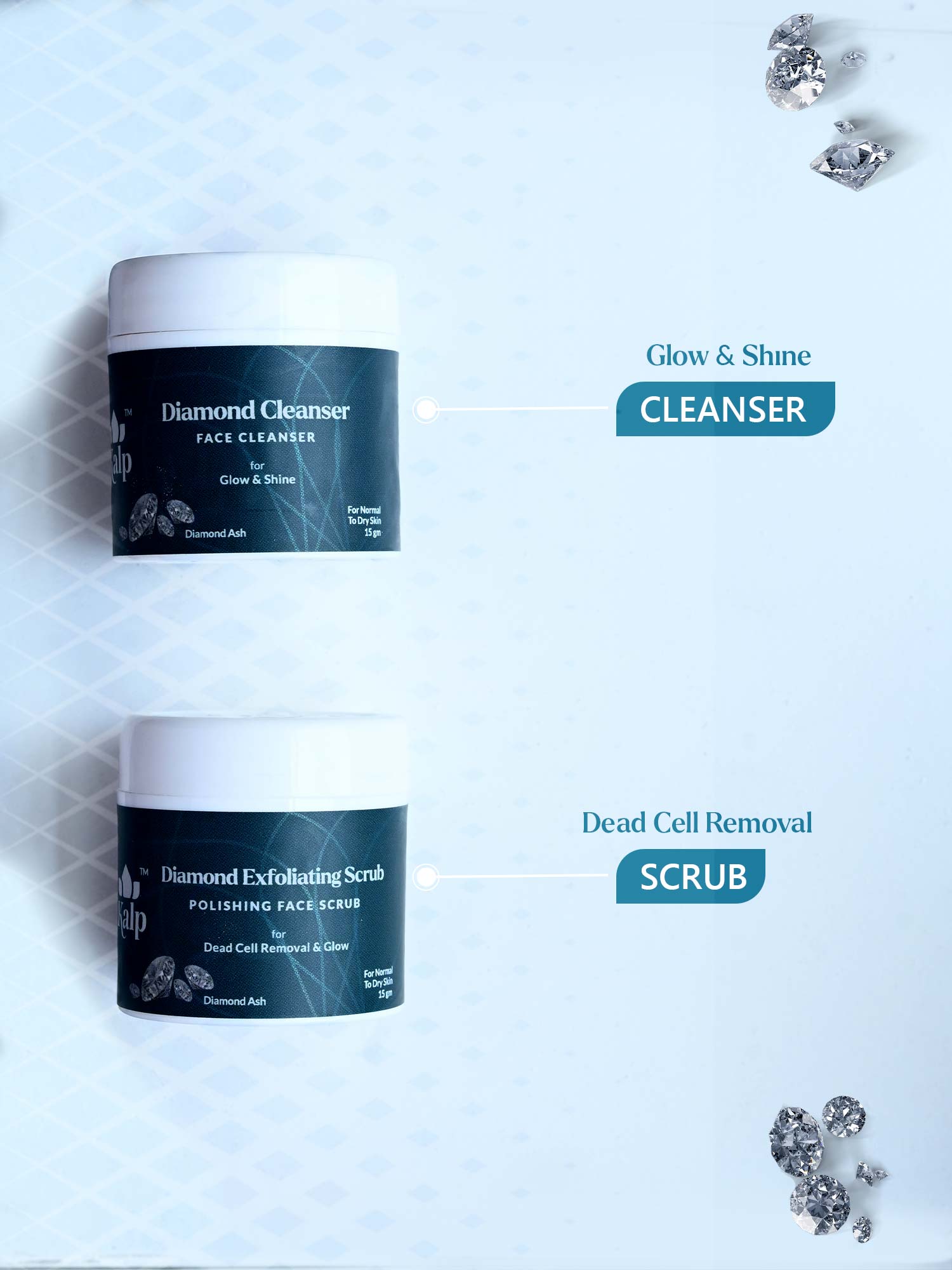 Diamond Facial Kit for Rejuvenation, Repair & Glow - Image 3