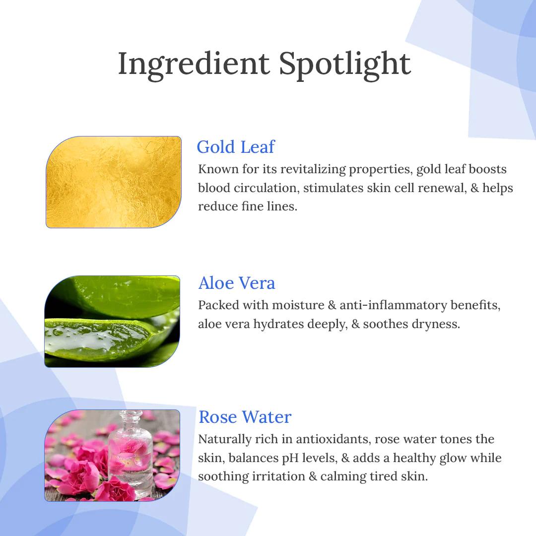 Gold Cream For Even Skin Tone & Rejuvenation - Image 3