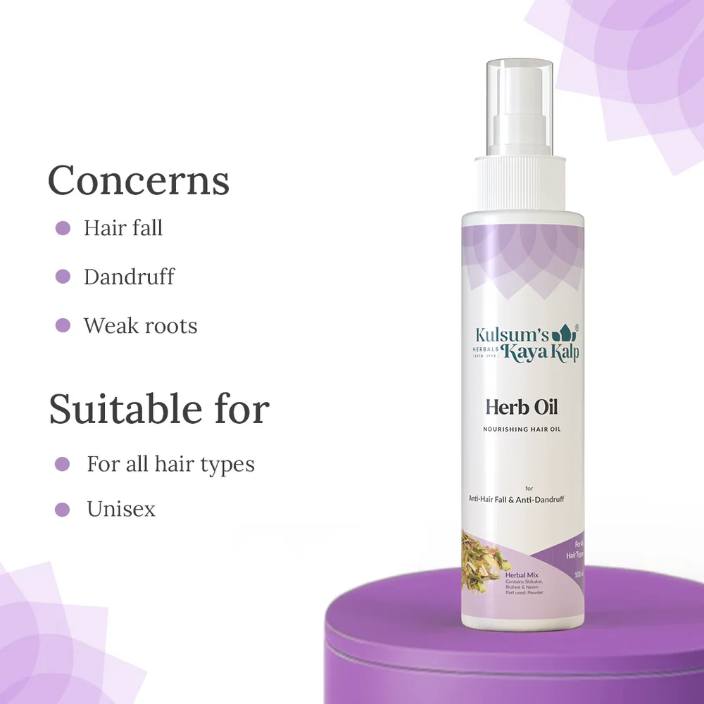 Herb Oil & Red Onion Shampoo For Anti Hair Fall & Anti Dandruff Combo - Image 5
