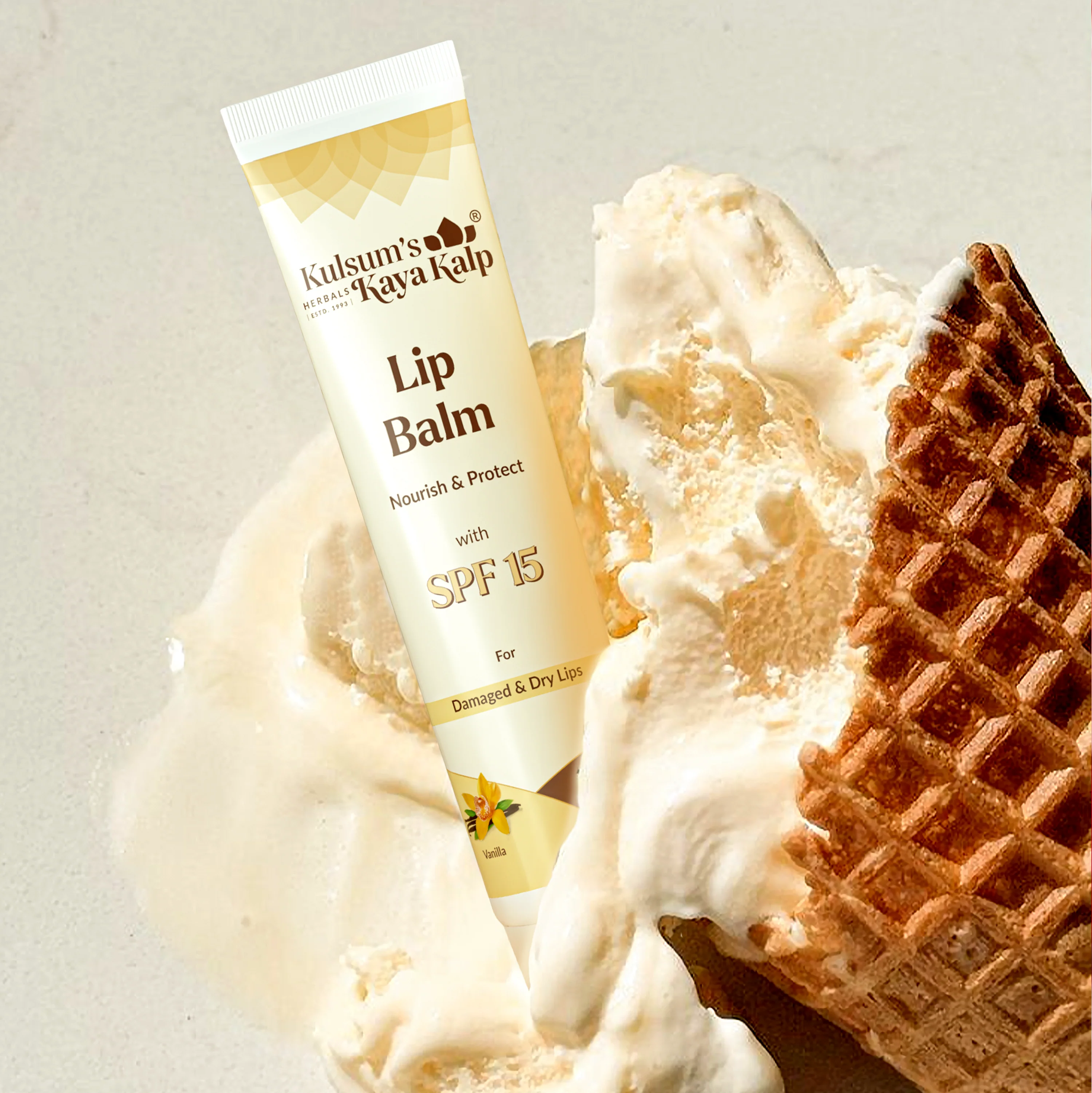 Vanilla Lip Balm with SPF 15 - Image 8