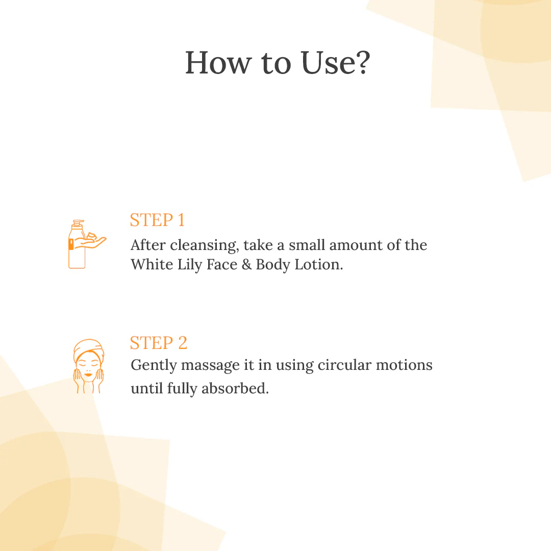 White Lily Daily Face & Body Lotion - Image 5